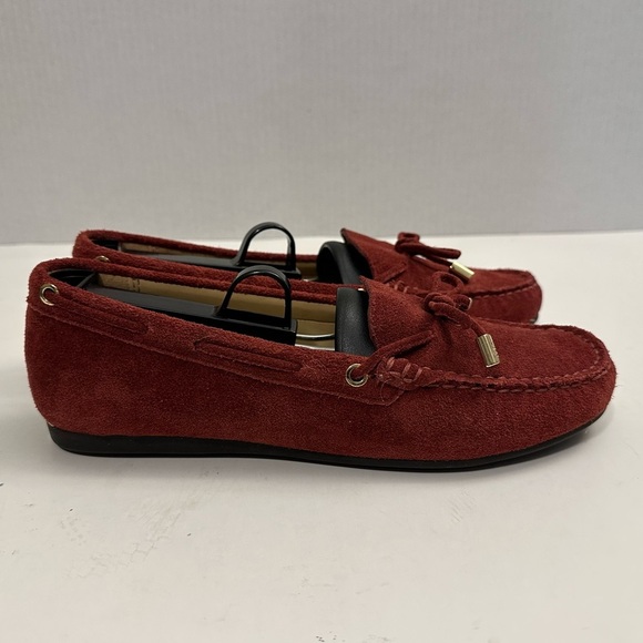 Michael Kors Sutton Moc Suede Moccasins Loafer Flats Size 7.0 - Picture 3 of 13